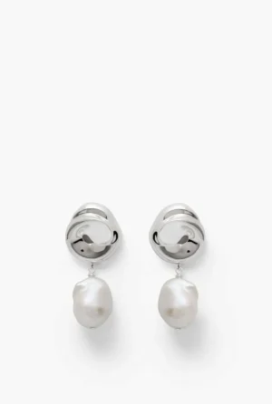 Jewellery^Witchery Ana Pearl Earrings Silver