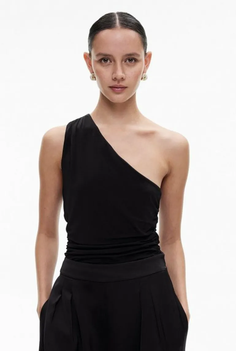 Sale | Tops & T Shirts^Witchery Asymmetric Drape Tank Tangerine