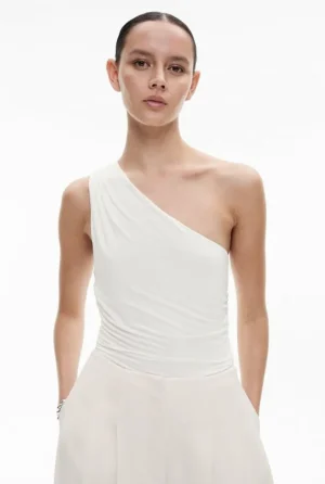 Sale | Tops & T Shirts^Witchery Asymmetric Drape Tank Tangerine