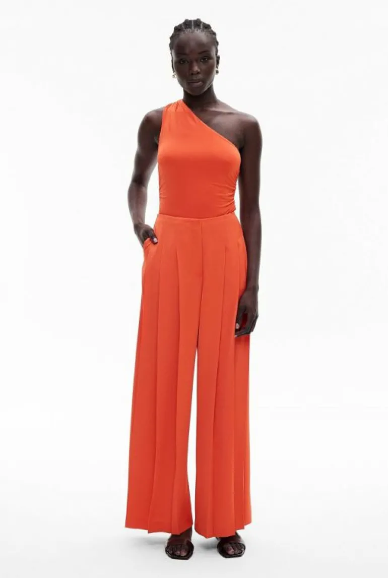 Sale | Tops & T Shirts^Witchery Asymmetric Drape Tank Tangerine