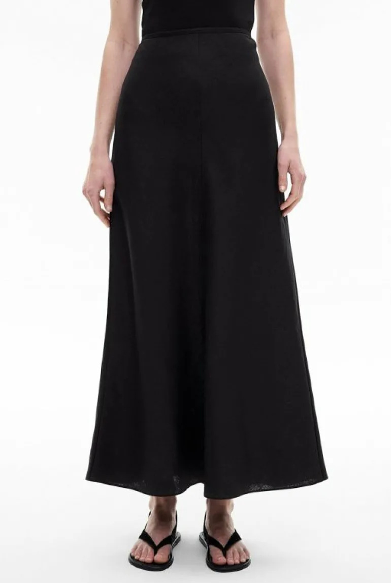 Sale | Skirts^Witchery Bias Linen Skirt Black