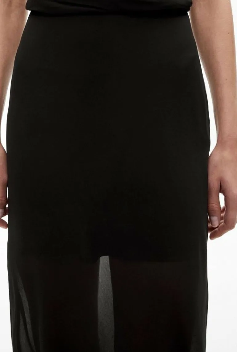 Skirts^Witchery Bias Maxi Skirt Black