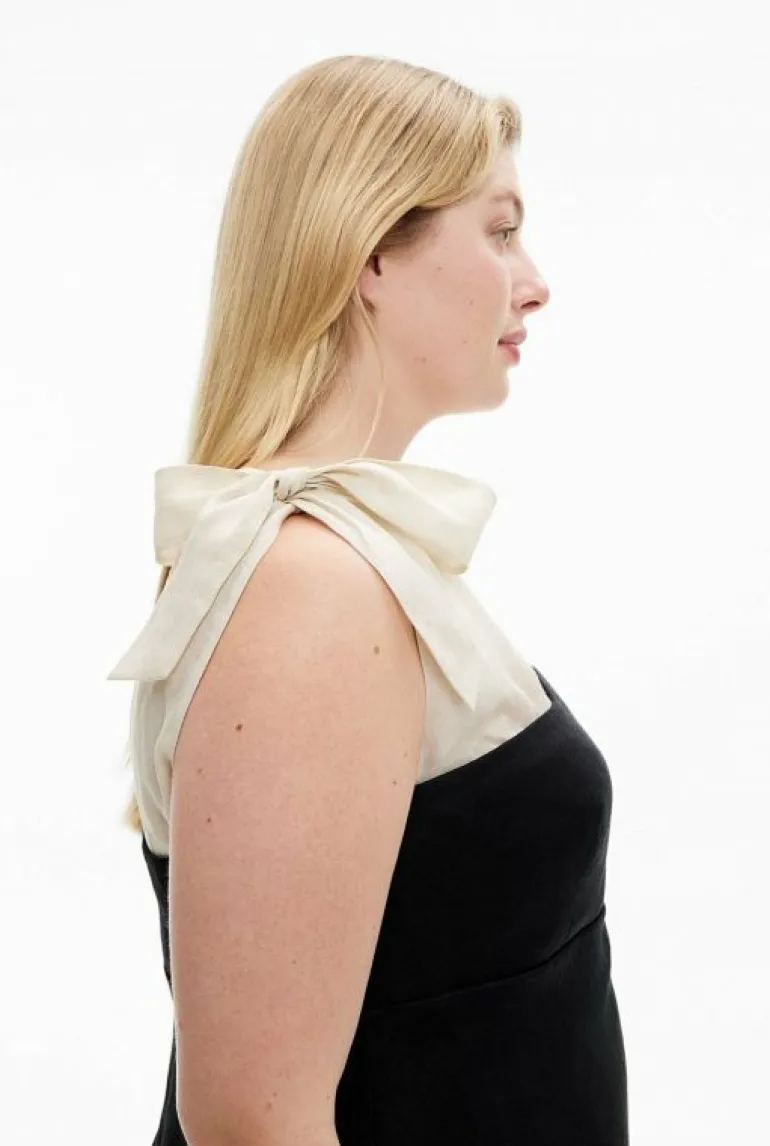 Dresses^Witchery Bow Detail Layered Dress Black