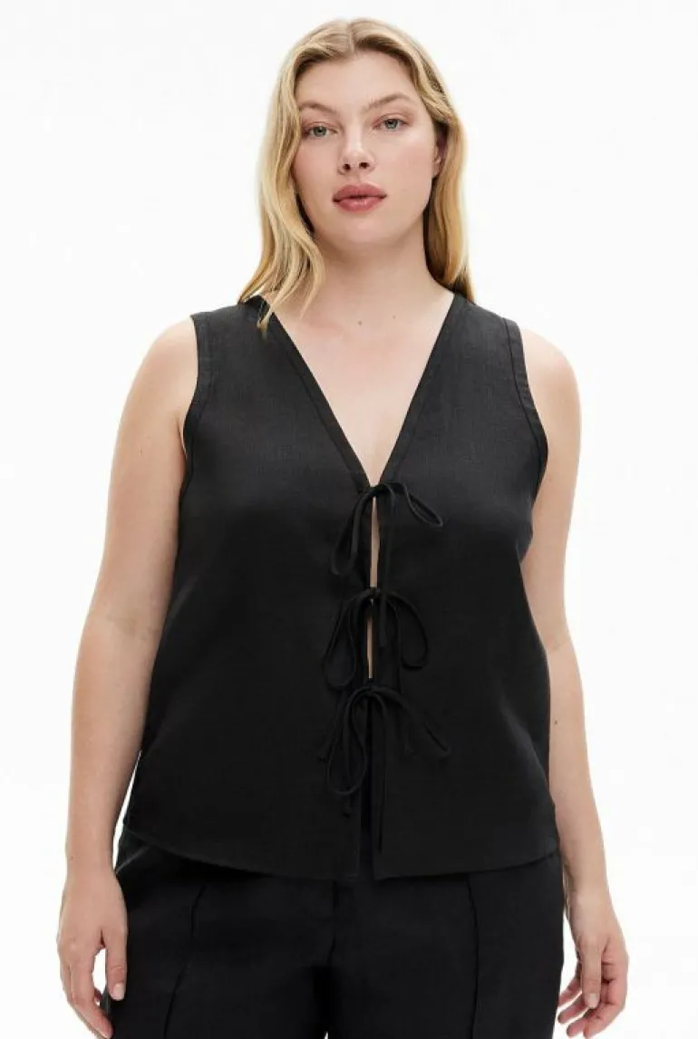 Shirts^Witchery Bow Front Tank FreshWhite