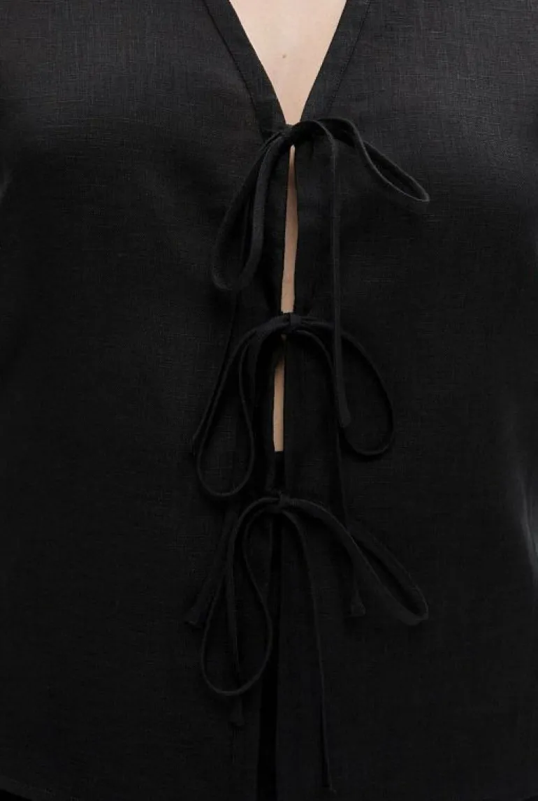 Shirts^Witchery Bow Front Tank FreshWhite