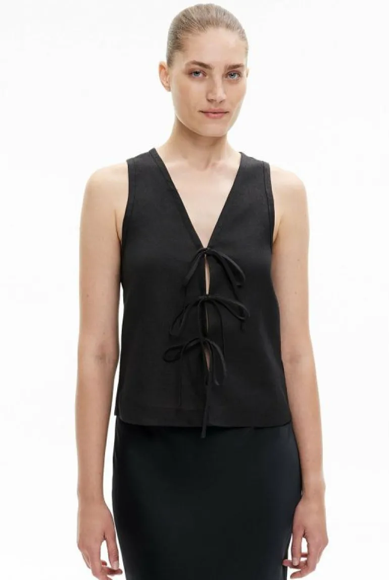 Shirts^Witchery Bow Front Tank FreshWhite