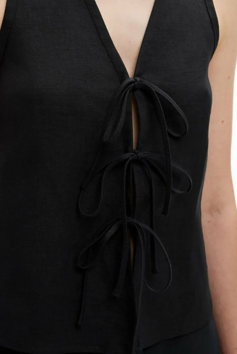 Shirts^Witchery Bow Front Tank FreshWhite