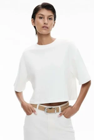 Tops & T Shirts^Witchery Boxy Crop Tee Black