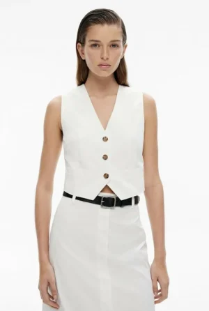 Sale | Jackets & Coats^Witchery Boxy Vest FreshWhite