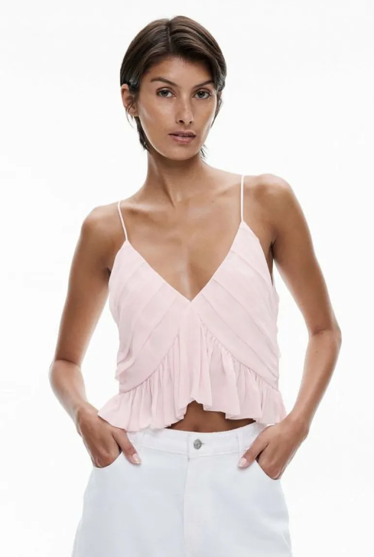 Tops & T Shirts | Shirts^Witchery Bubble Cami Blush