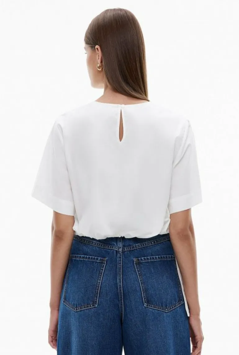 Tops & T Shirts | Shirts^Witchery Bubble Tie Shirt FreshWhite