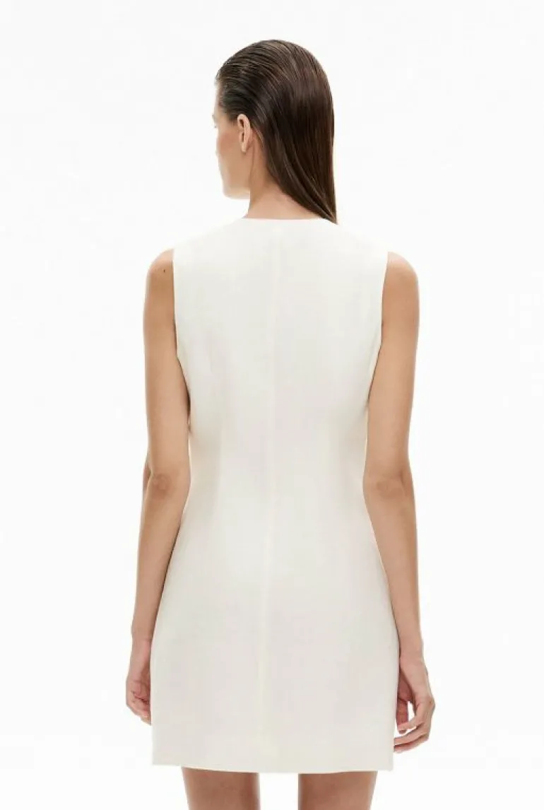 Dresses^Witchery Button Front Mini Dress FreshWhite