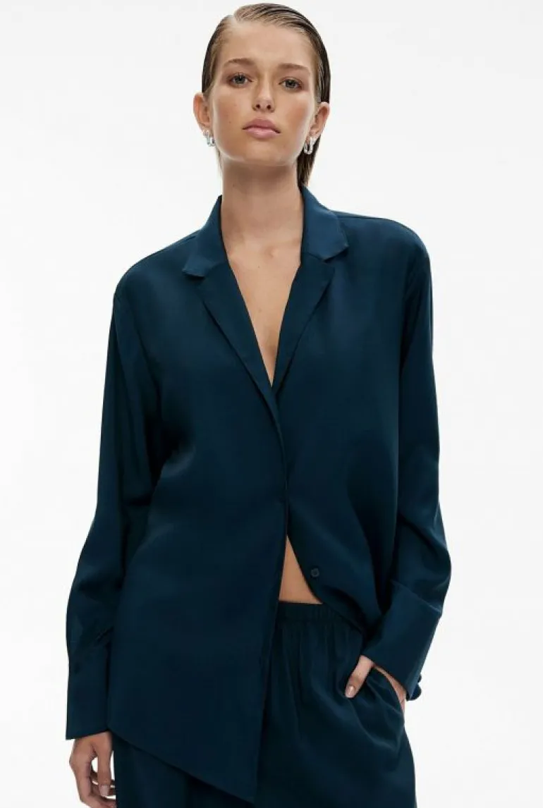 Sale | Shirts^Witchery Button Through Shirt Navy