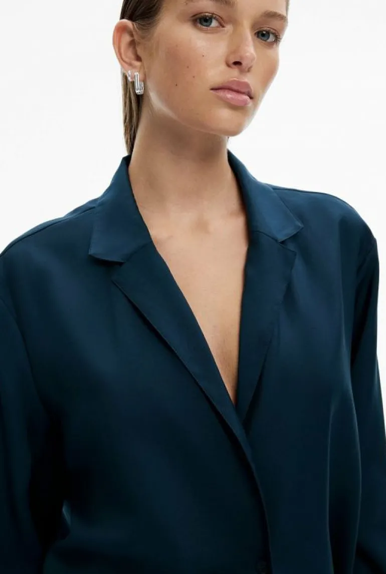 Sale | Shirts^Witchery Button Through Shirt Navy
