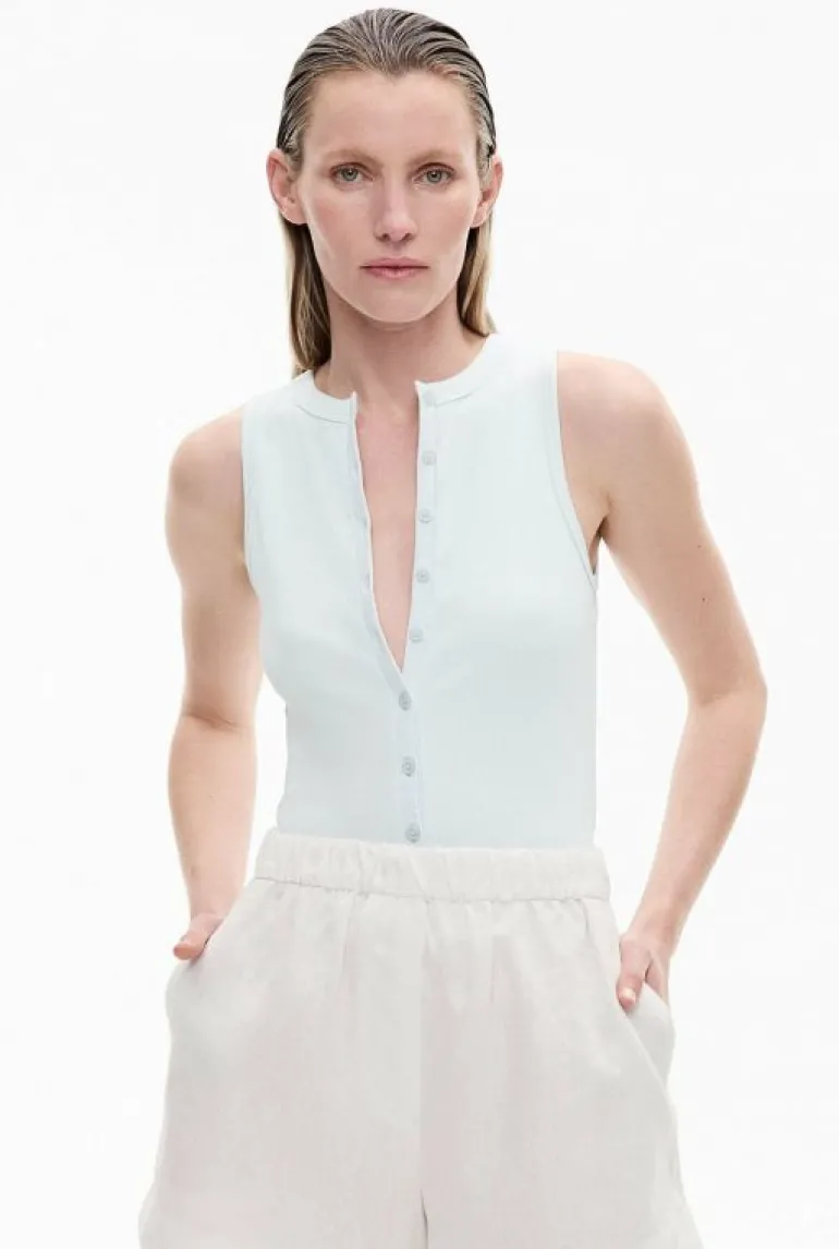 Sale | Tops & T Shirts^Witchery Button Through Tank Black