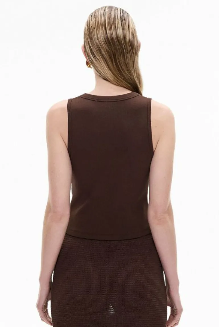 Sale | Tops & T Shirts^Witchery Button Through Tank Black