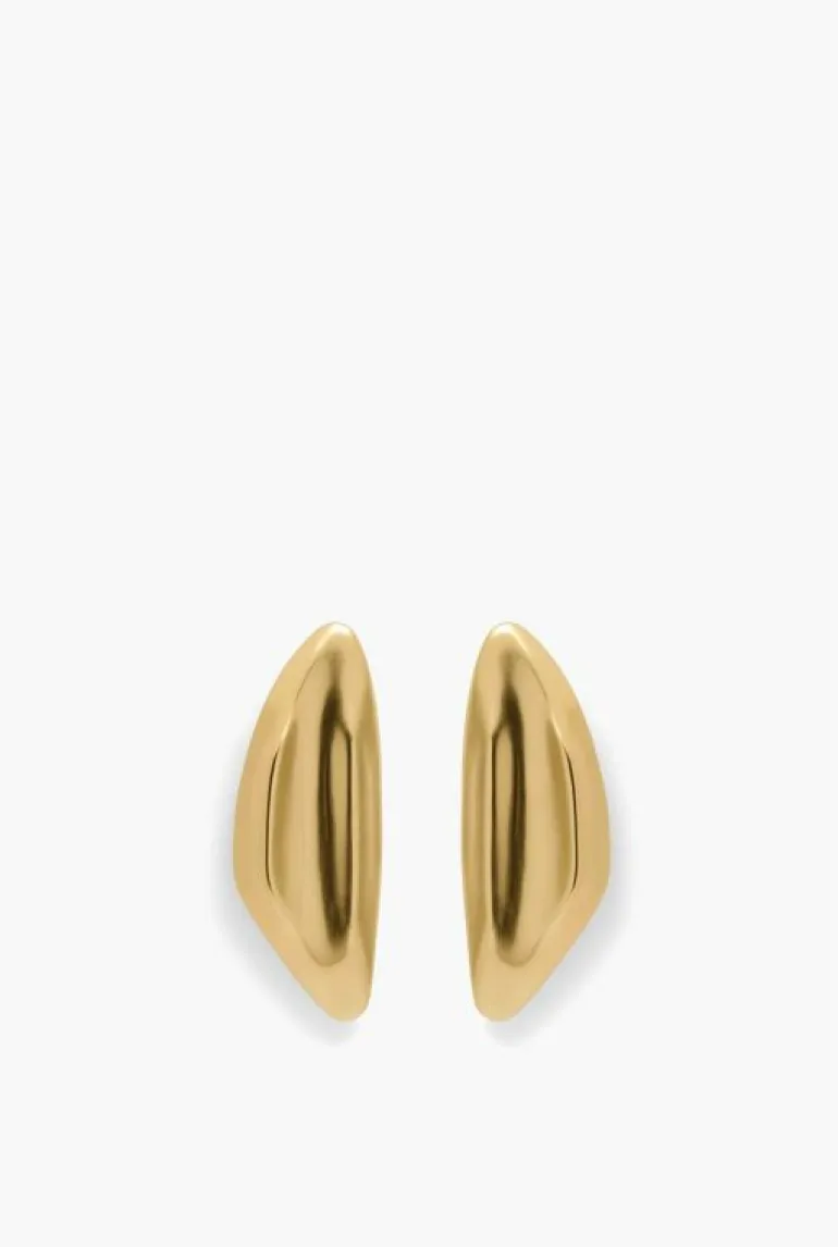 Jewellery^Witchery Camilla Clip-On Earring BrushedGold