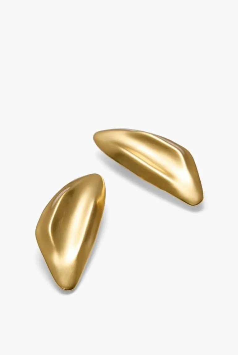 Jewellery^Witchery Camilla Clip-On Earring BrushedGold