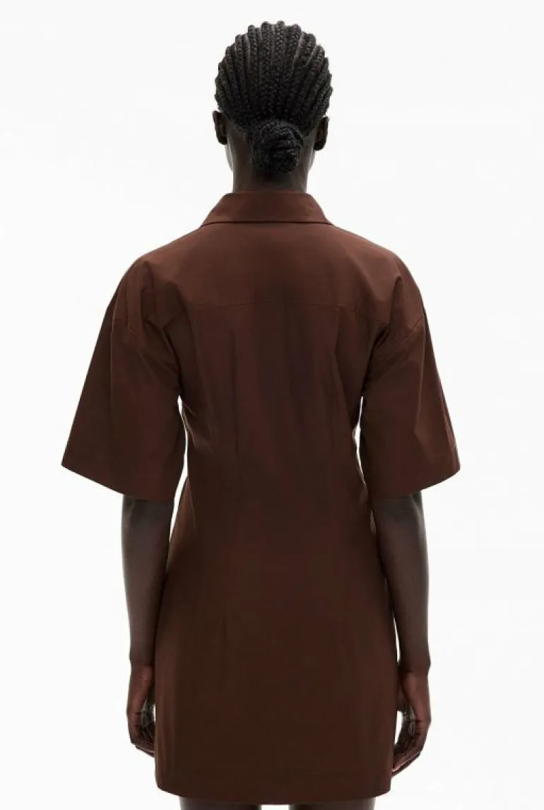 Dresses^Witchery Cinched Mini Dress ReefBrown