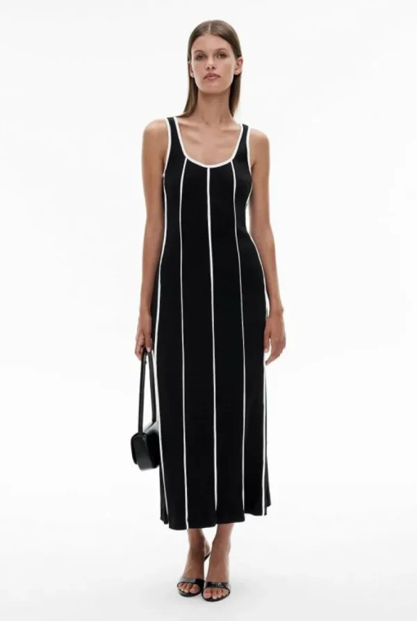 Dresses^Witchery Contrast Bind Dress Black
