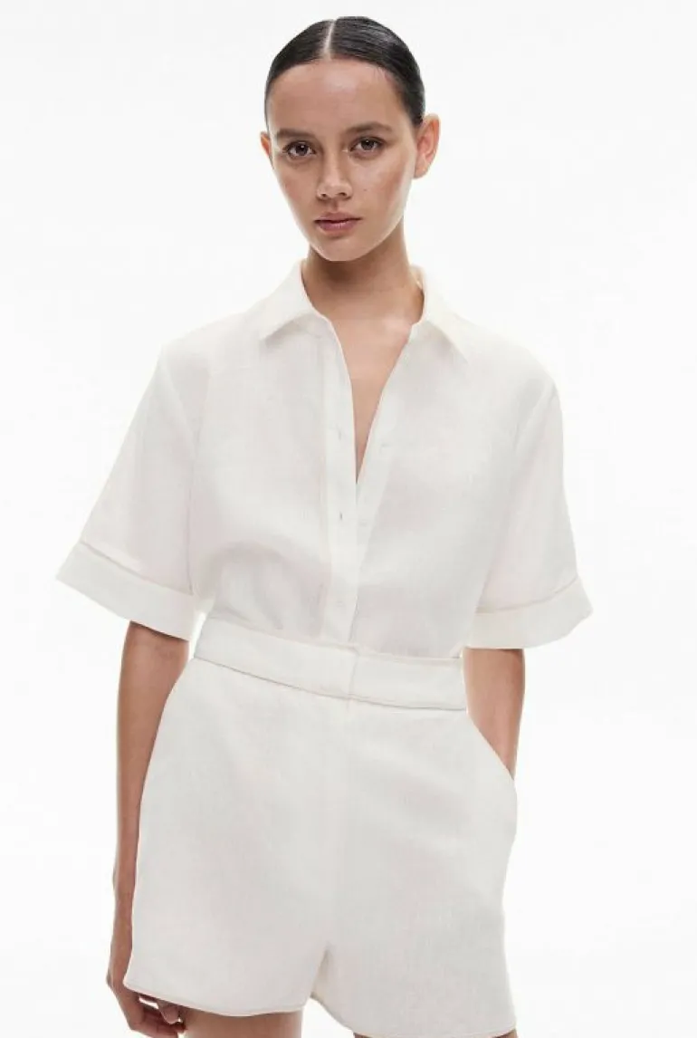 Sale | Shirts^Witchery Contrast Detail Shirt FreshWhite