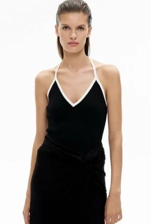 Sale | Tops & T Shirts^Witchery Contrast Knit Tank FreshWhite