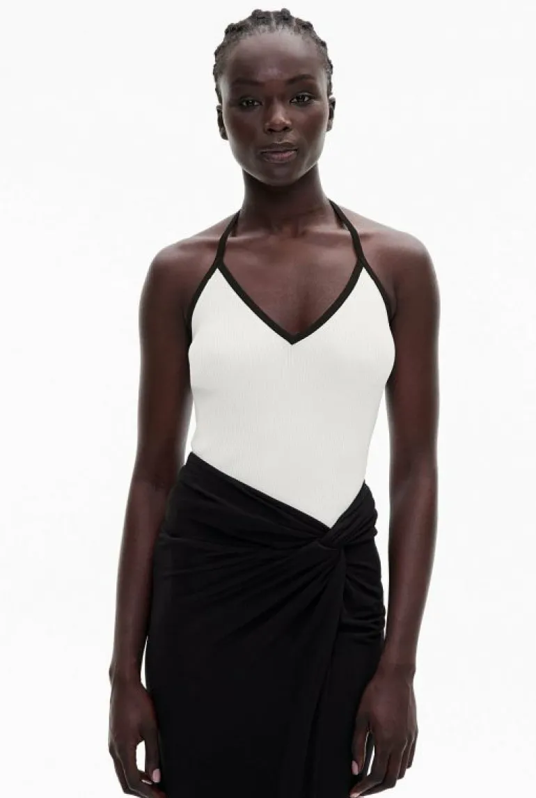 Sale | Tops & T Shirts^Witchery Contrast Knit Tank FreshWhite