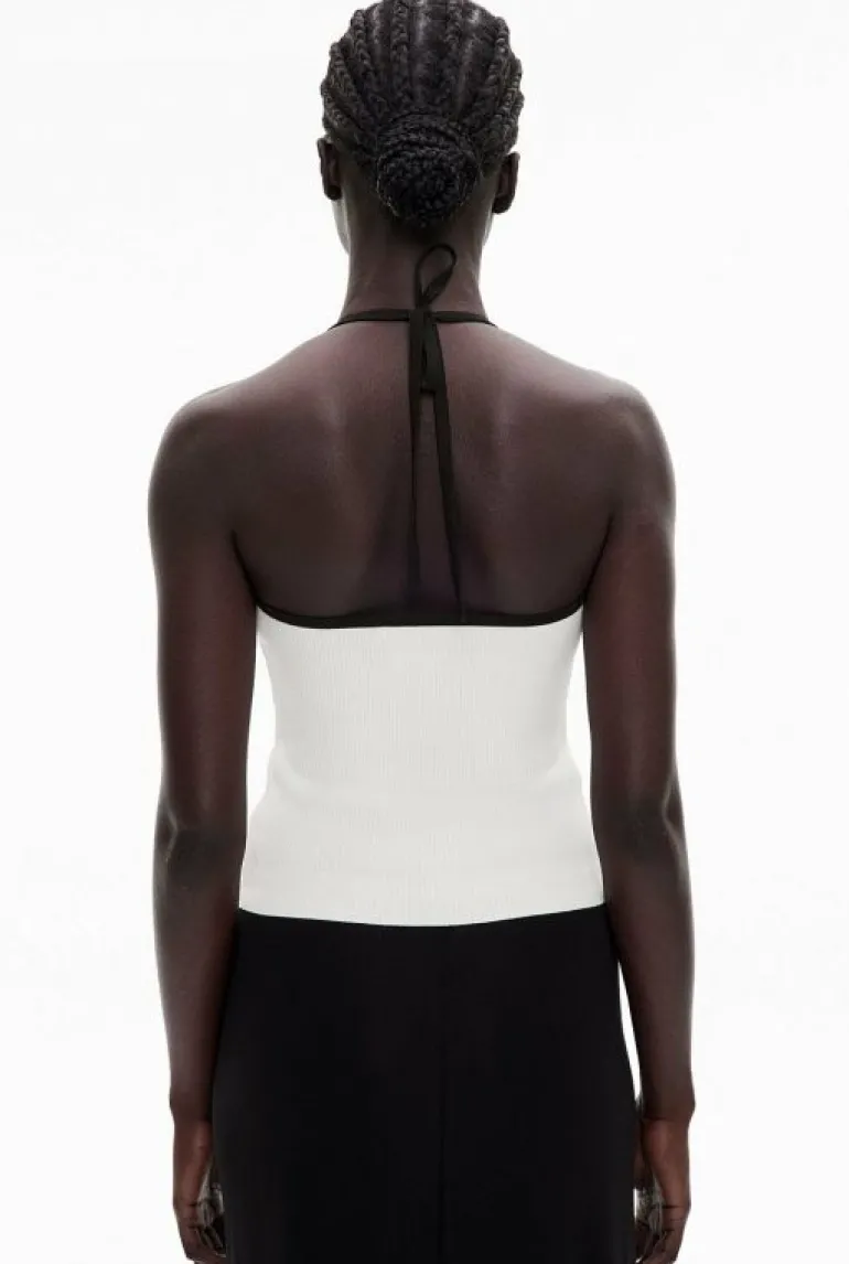 Sale | Tops & T Shirts^Witchery Contrast Knit Tank FreshWhite