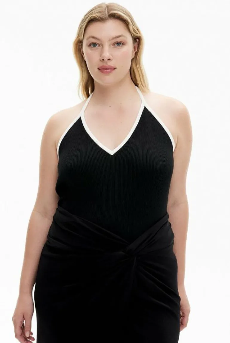 Sale | Tops & T Shirts^Witchery Contrast Knit Tank FreshWhite