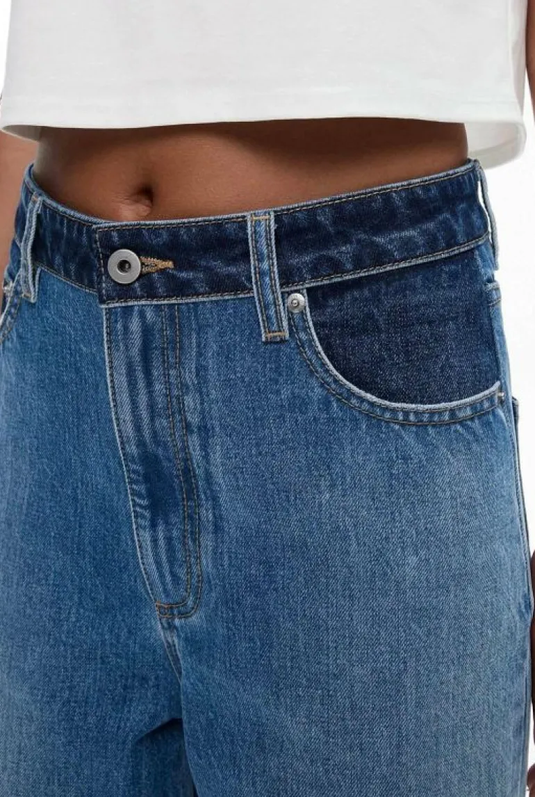 Denim & Jeans^Witchery Contrast Waistband Jean LightIndigo