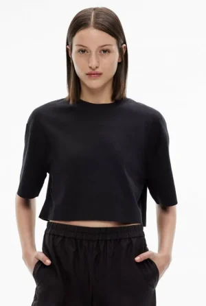 Tops & T Shirts^Witchery Cotton Crop T-Shirt FreshWhite