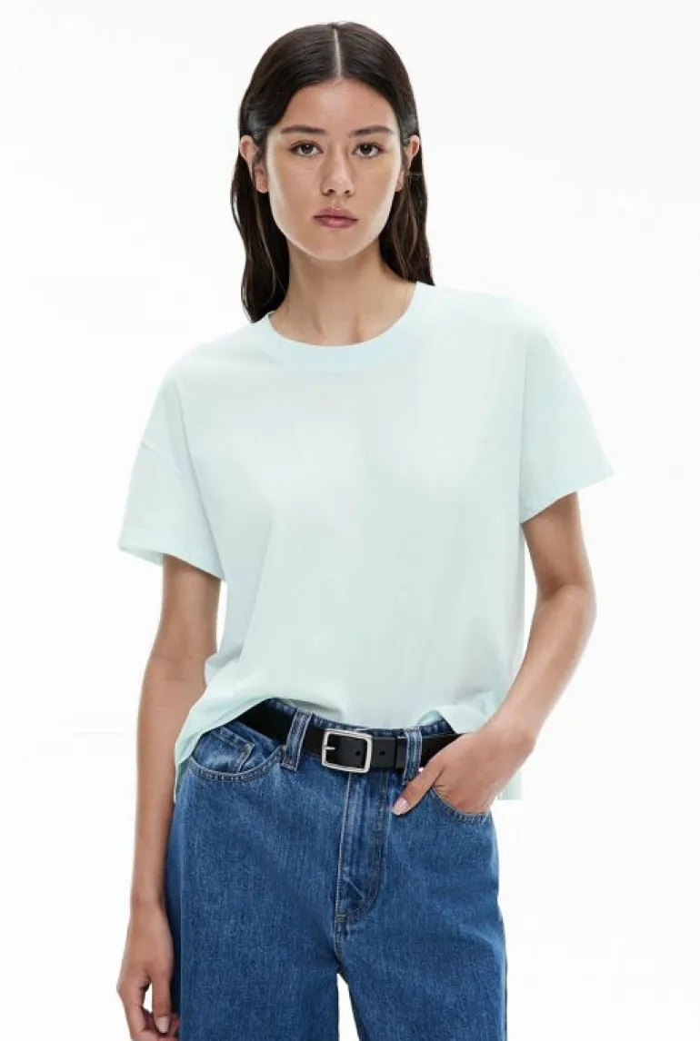 Tops & T Shirts^Witchery Cotton Slub T-Shirt Black