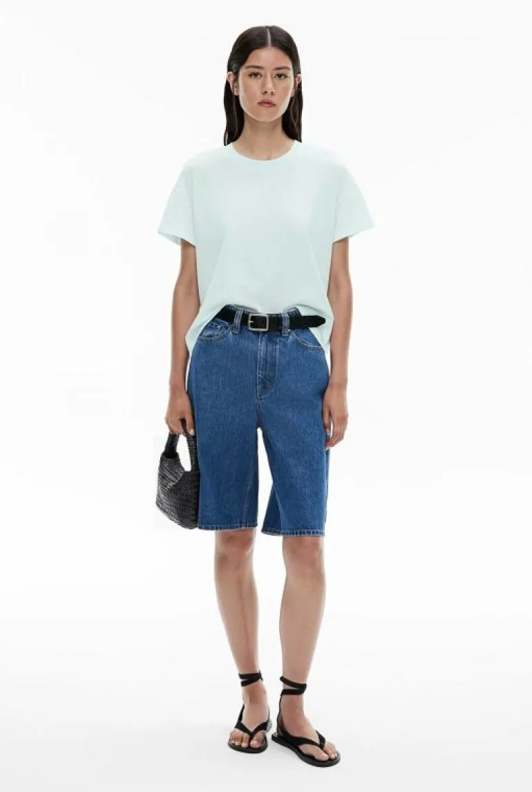 Tops & T Shirts^Witchery Cotton Slub T-Shirt Black