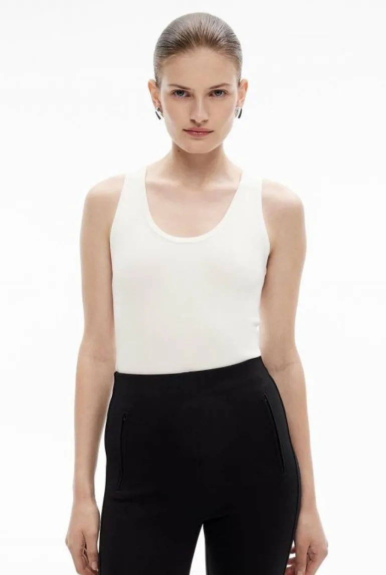 Sale | Tops & T Shirts^Witchery Crepe Knit Bodysuit Black