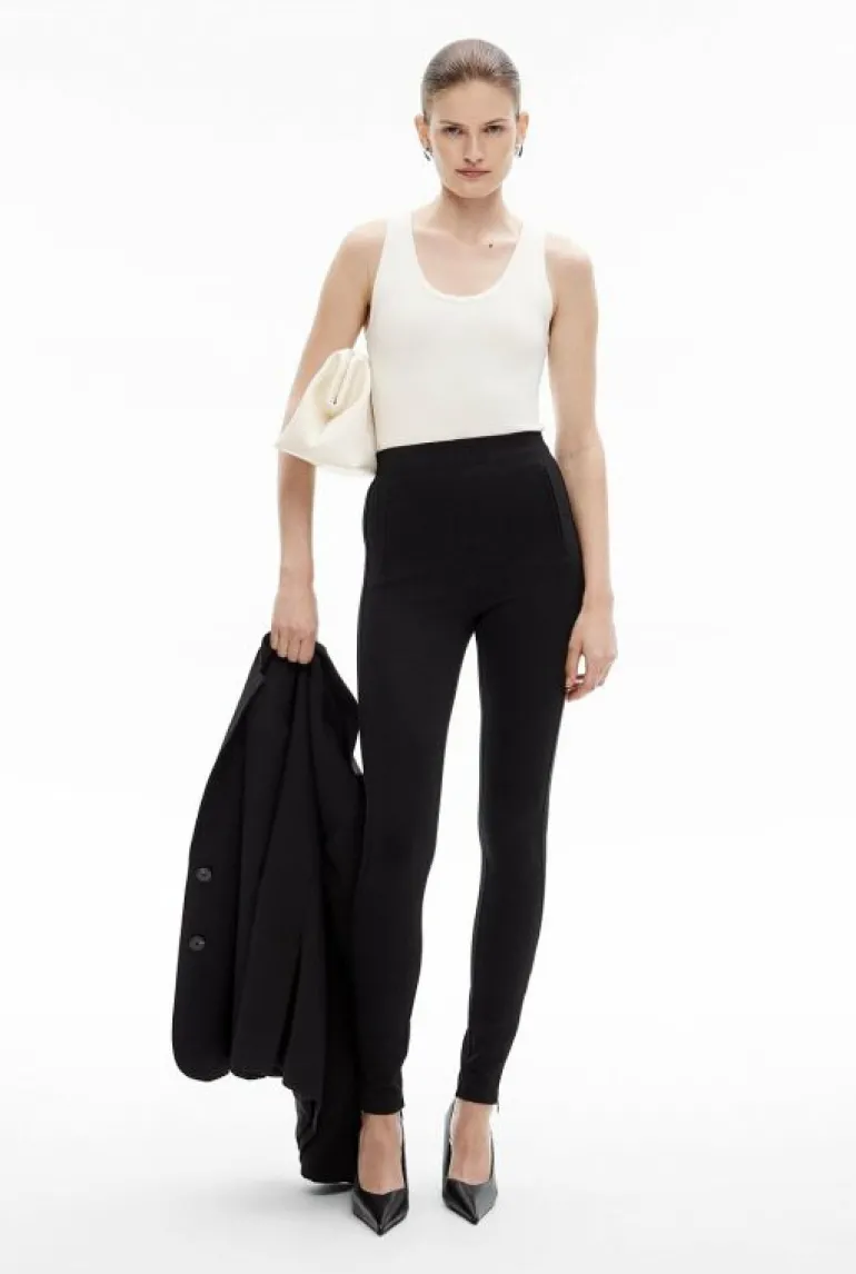 Sale | Tops & T Shirts^Witchery Crepe Knit Bodysuit Black