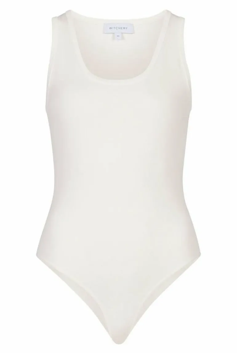 Sale | Tops & T Shirts^Witchery Crepe Knit Bodysuit Black