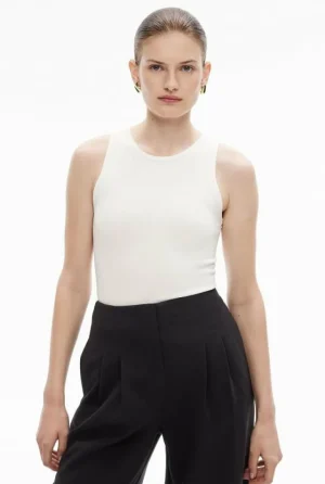 Sale | Tops & T Shirts^Witchery Crepe Knit Tank Black
