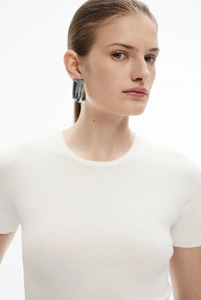 Sale | Tops & T Shirts^Witchery Crepe Knit Tee Black