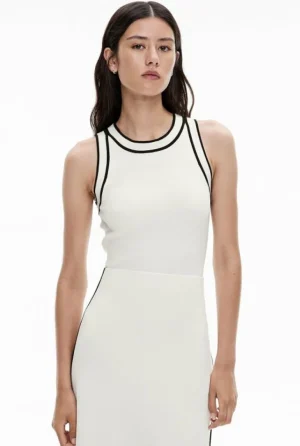 Tops & T Shirts | Knitwear^Witchery Crew Knit Tank Black