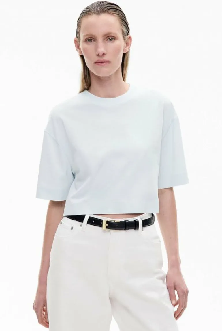 Sale | Tops & T Shirts^Witchery Crew Neck Crop T-Shirt FreshWhite