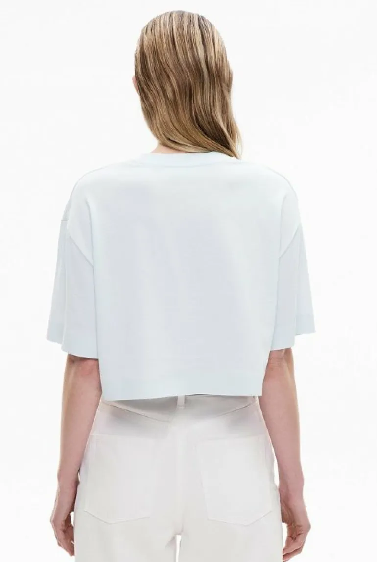 Sale | Tops & T Shirts^Witchery Crew Neck Crop T-Shirt FreshWhite