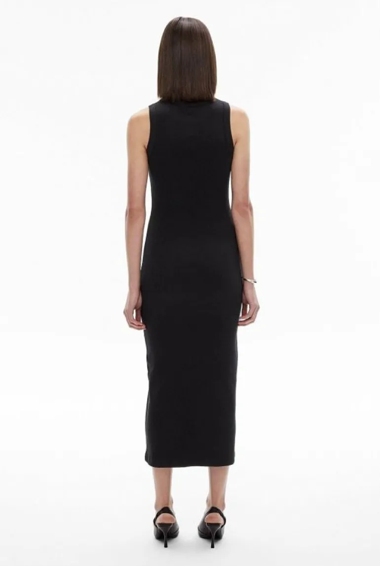 Sale | Dresses^Witchery Crew Rib Midi Dress CharcoalMelange
