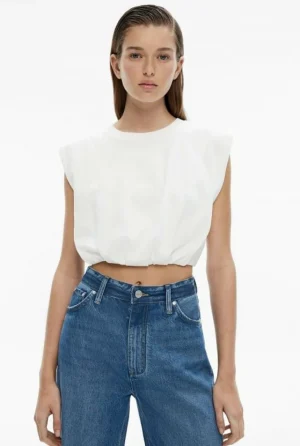 Sale | Tops & T Shirts^Witchery Crop Gather Tank SlateBlue