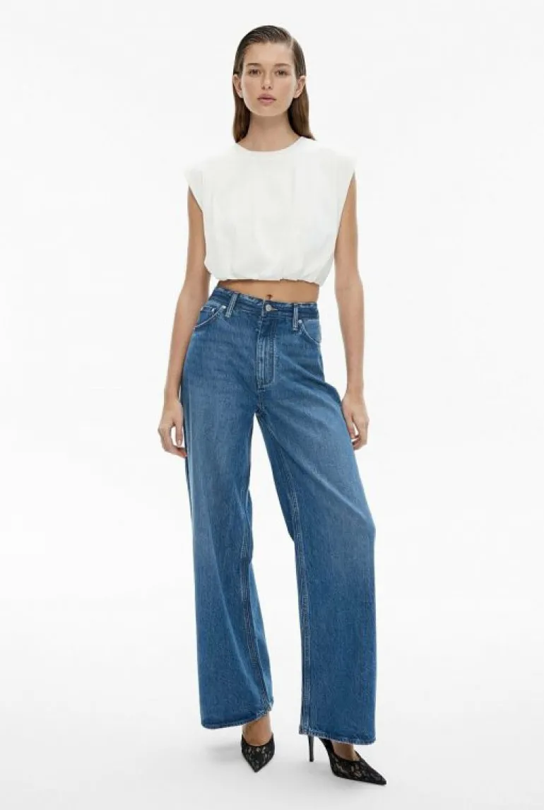 Sale | Tops & T Shirts^Witchery Crop Gather Tank SlateBlue