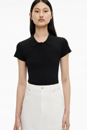 Sale | Tops & T Shirts^Witchery Crop Polo Knit Lilac