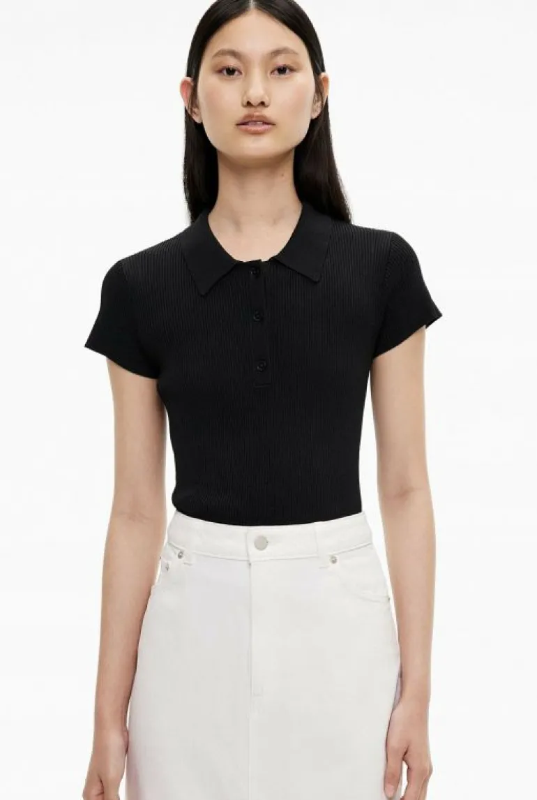 Sale | Tops & T Shirts^Witchery Crop Polo Knit Lilac