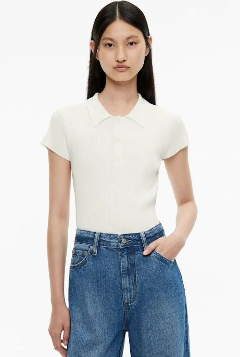 Sale | Tops & T Shirts^Witchery Crop Polo Knit Lilac