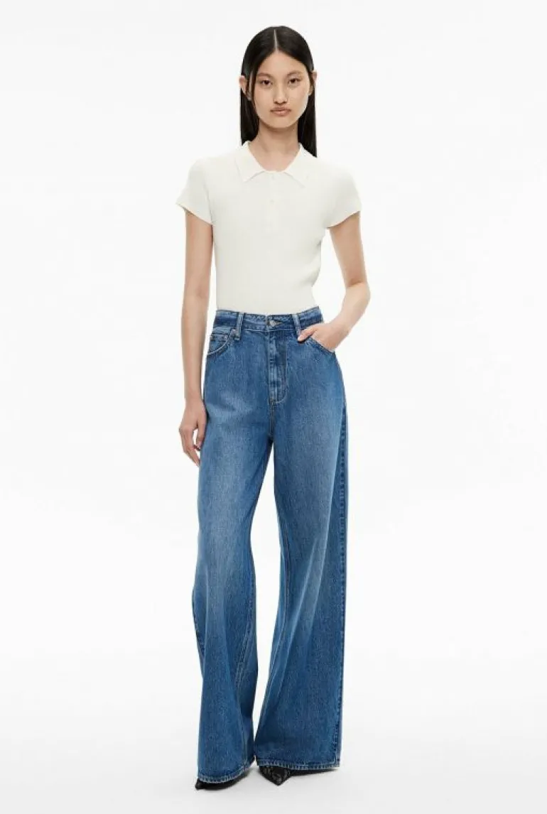 Sale | Tops & T Shirts^Witchery Crop Polo Knit Lilac