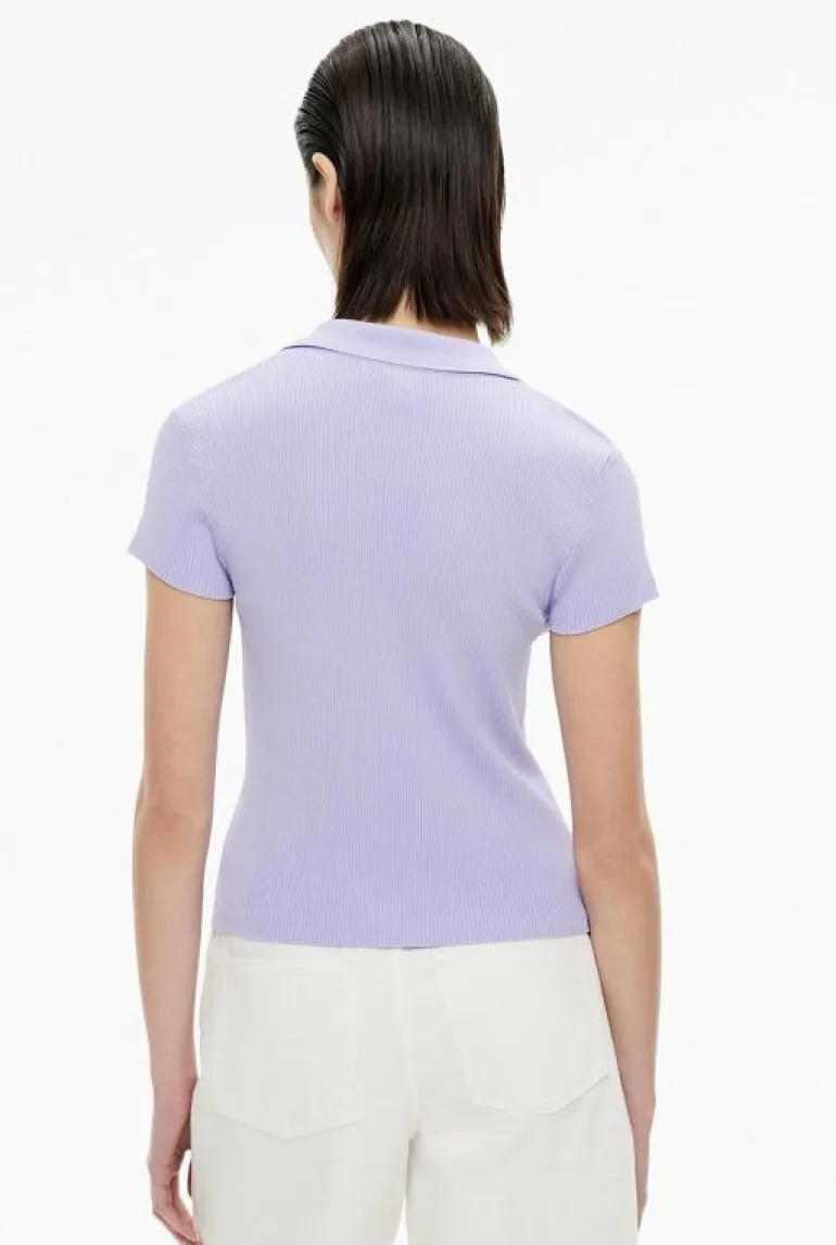 Sale | Tops & T Shirts^Witchery Crop Polo Knit Lilac