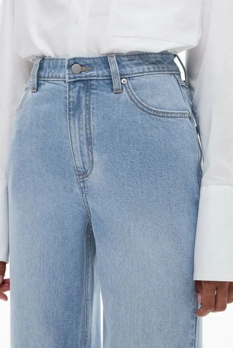 Denim & Jeans^Witchery Crop Straight Jean VintageWashDenim
